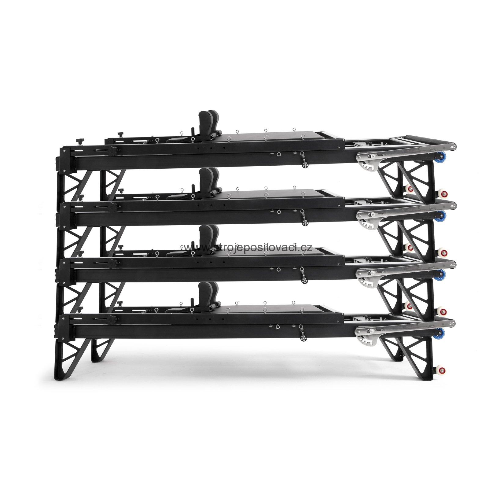 PILATES REFORMER ALUMINIUM  S VĚŽI 07