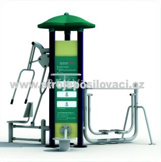 Posilovací stroj pro venkovní fitness MDS_05AK 